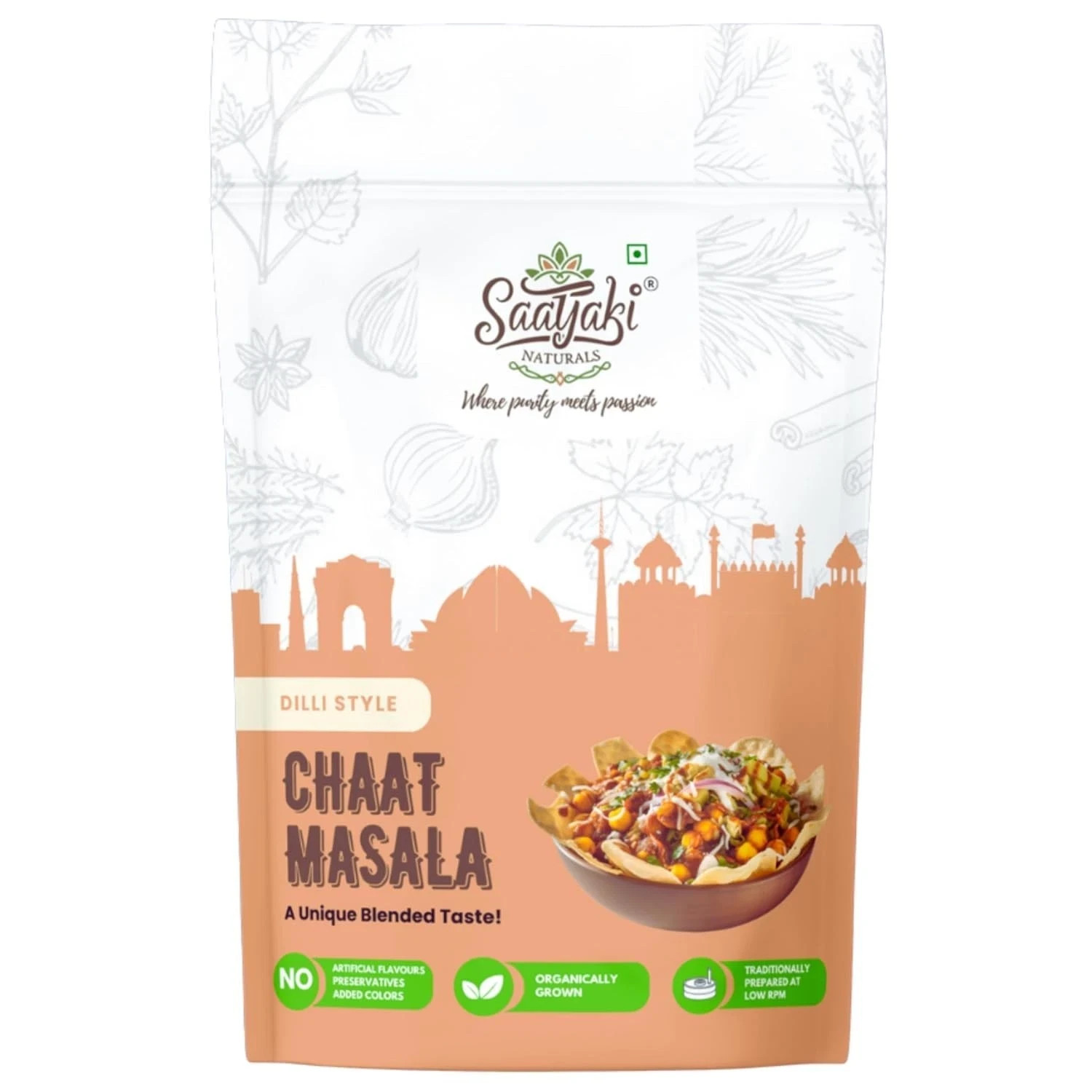 Saatyaki Naturals Dilli Chaat Masala -50gm