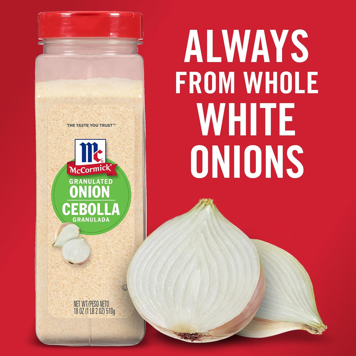 Granulated Onion, from Whole, White Onions, for Bringing Consistent Flavor to Me