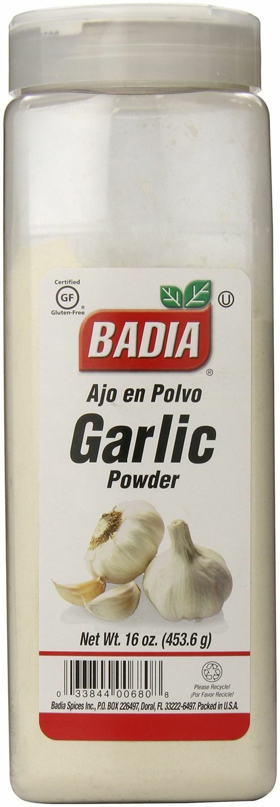 BADIA – Garlic Pwdr 16 oz / 1 lbs (2 PACK) – Ajo