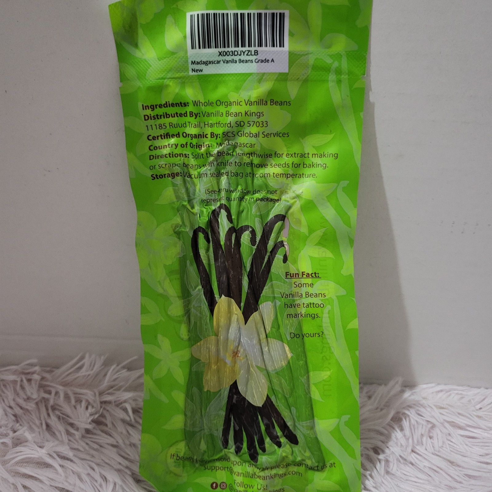 25 Madagascar Bourbon Vanilla Beans Grade A, Whole Beans for Baking & Extract