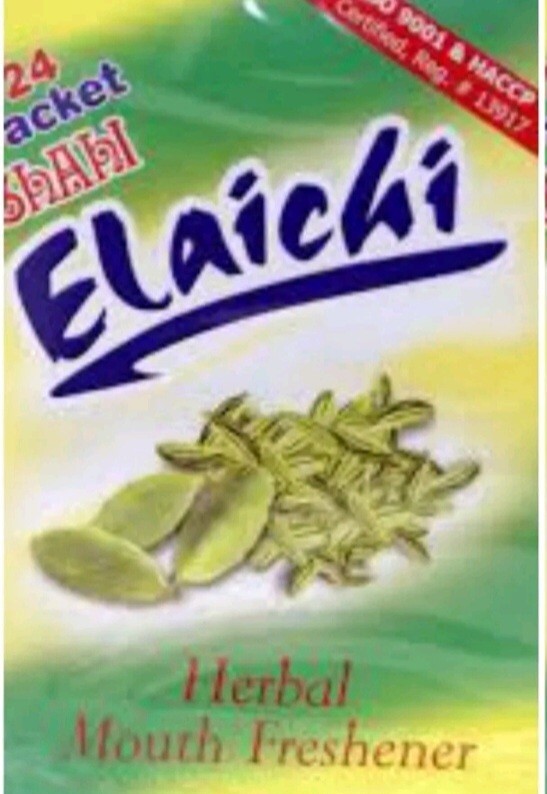 Shahi Elaichi Mouth Freshner Cardamom EXPORT QUALITY 12 Boxes 288 Pouches