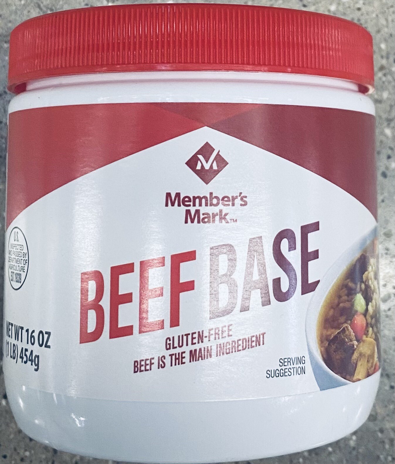 Member’s Mark GLUTEN FREE Beef Base 16 oz Tub