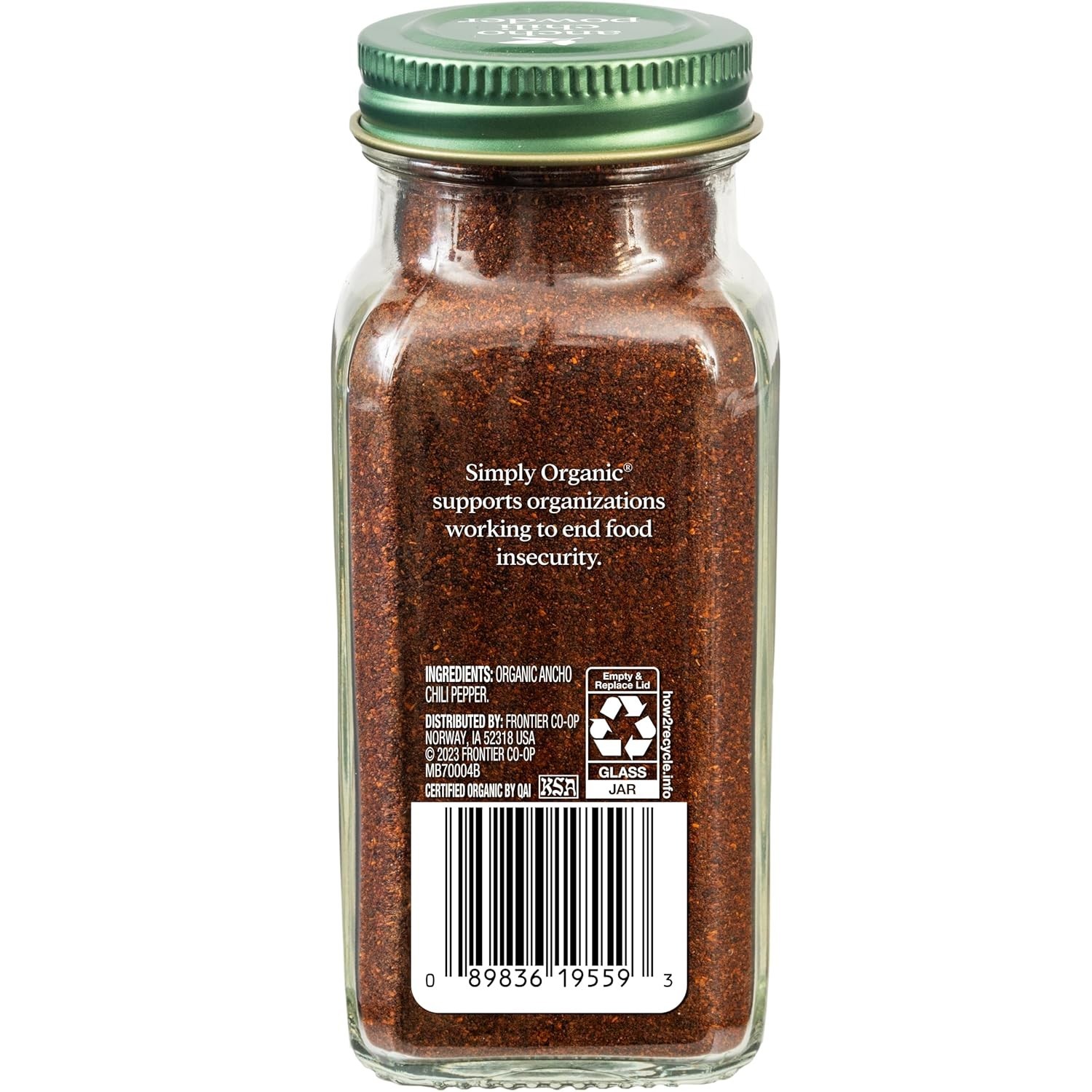 Certified Organic Ancho Chili Powder, 2.85 oz – Flavorful & Ethically Sourced