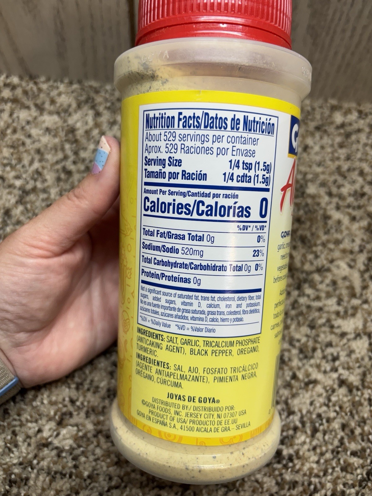 Goya Adobo All Purpose Seasoning. 28 Oz.
