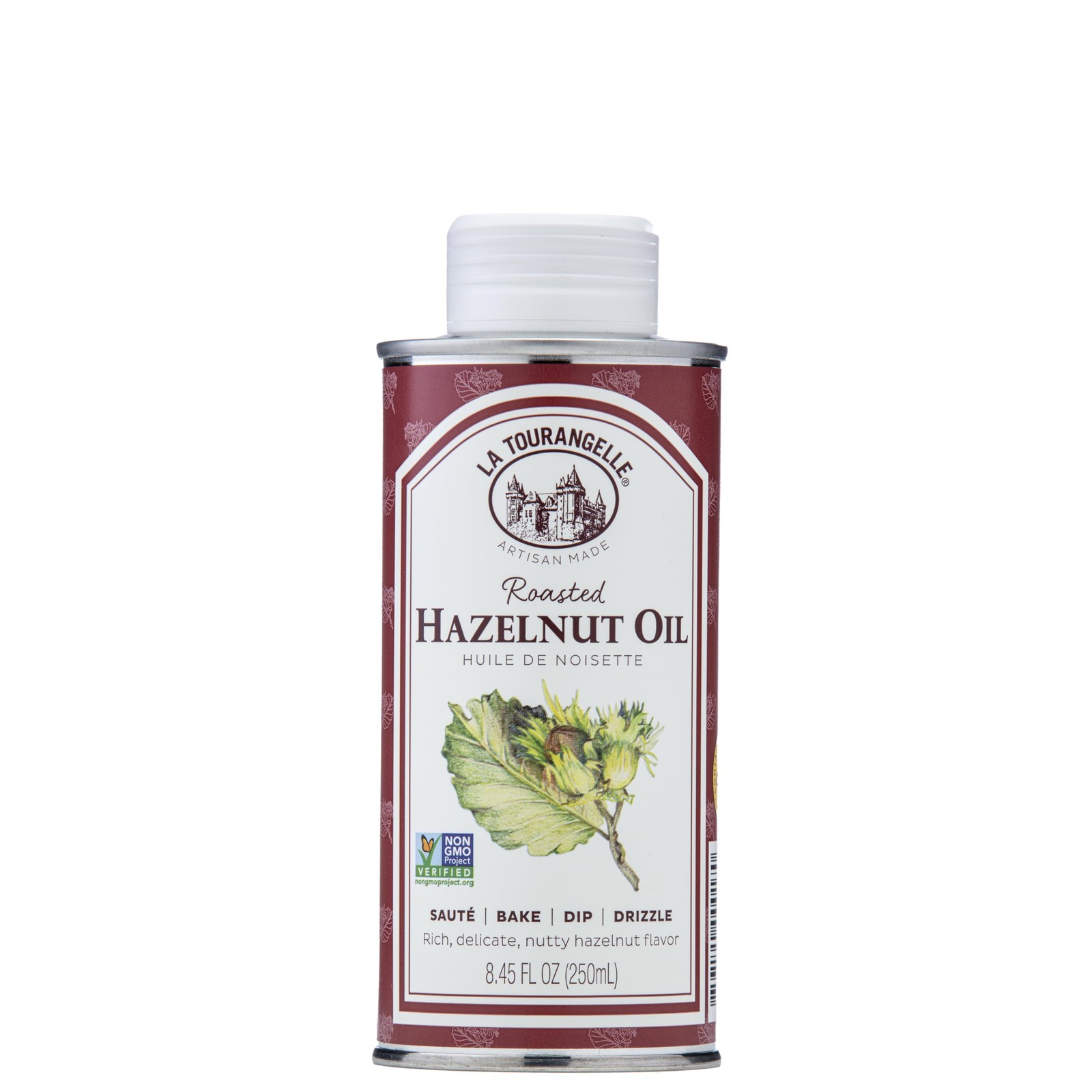 La Tourangelle, Roasted Hazelnut Oil, HighOleic Oil Great for Baking, StirFry…