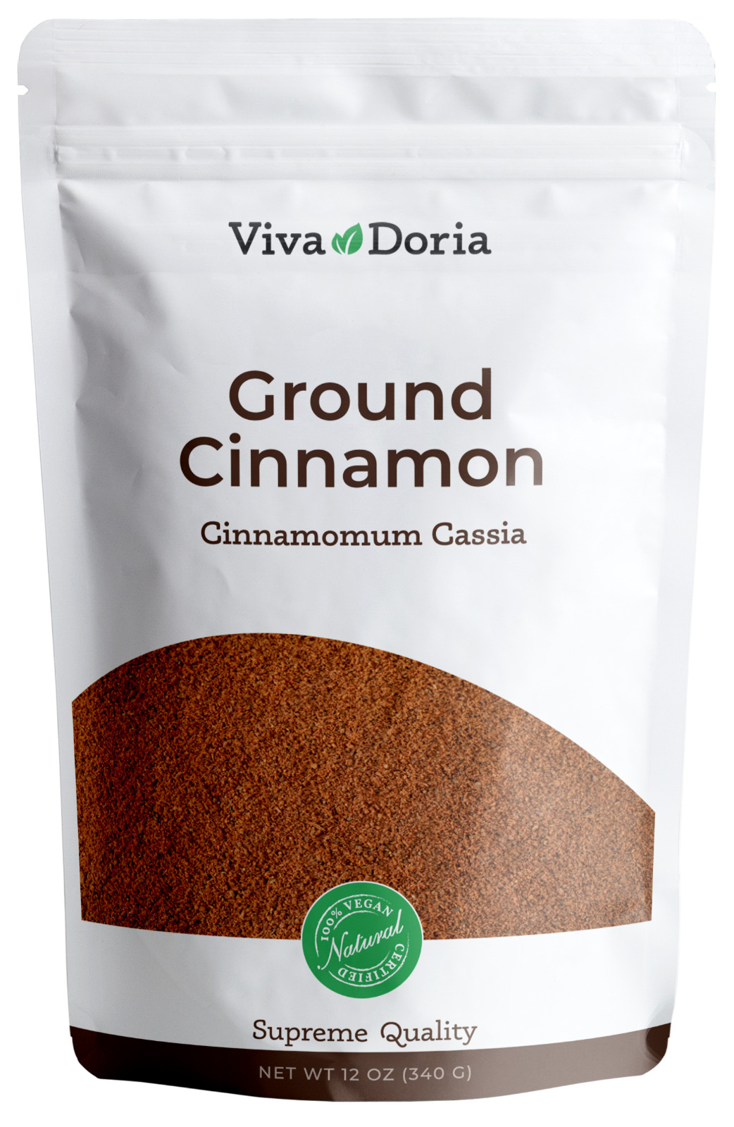Viva Doria Ground Cinnamon, Premium Cinnamon Powder, 12 Oz