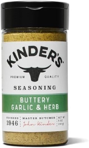 Kinder’s Buttery Garlic & Herb Seasoning Bottle 2 Pack