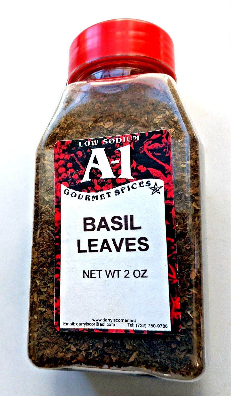 Basil Leaves A-1 Gourmet Spices 2.0 ozs