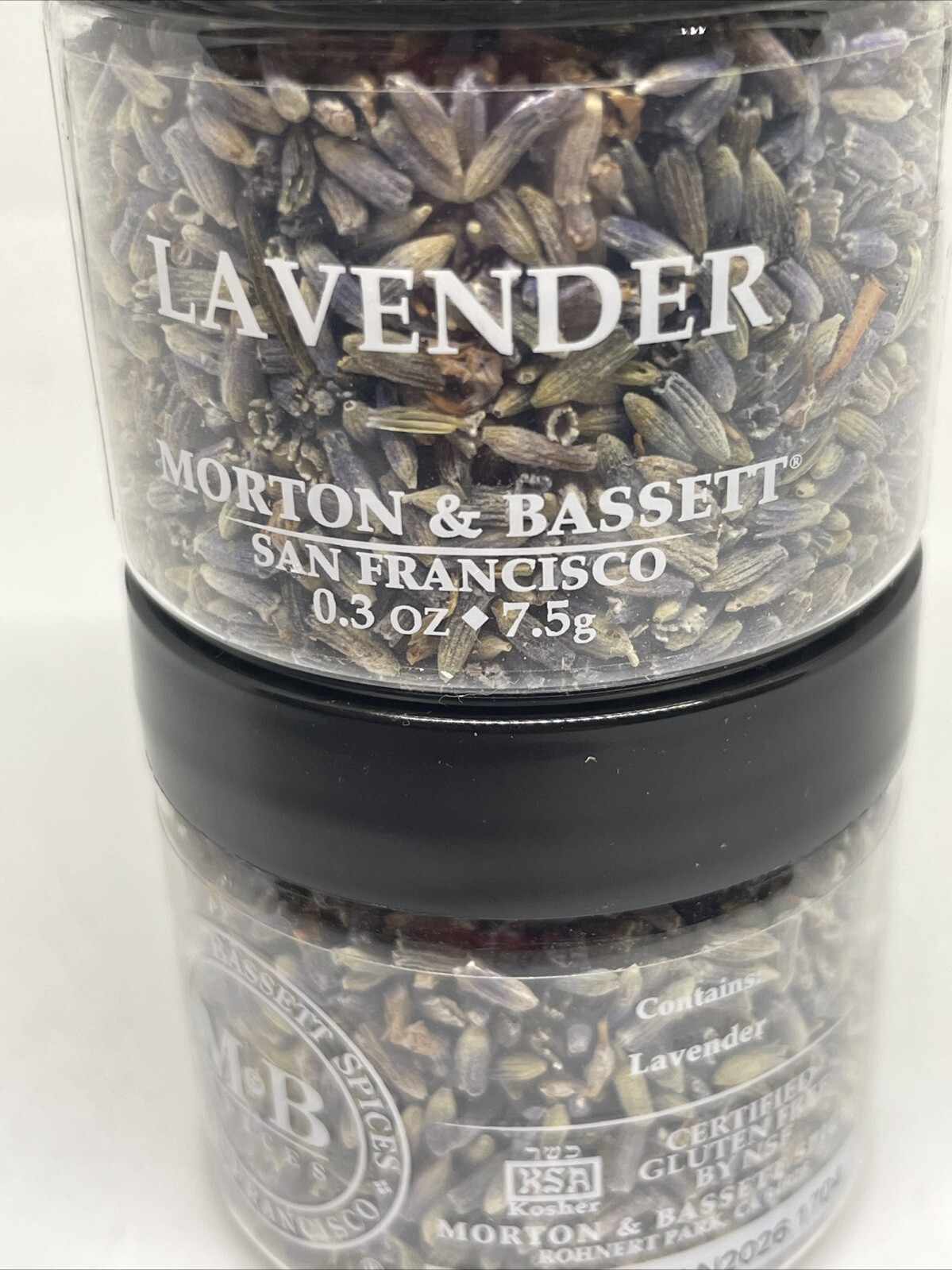 Morton & Bassett Lavender 0.3oz New Baking Tea Floral Spices