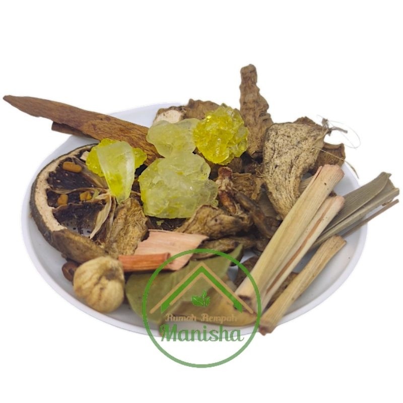 Wedang JSR Citrus Ginger Lemongrass Turmeric Herbal Spice Drink Mix 50g