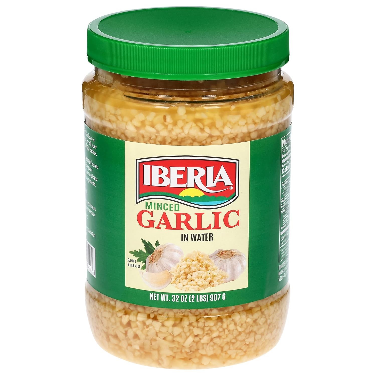 Minced Garlic In Water, 32 Ounce