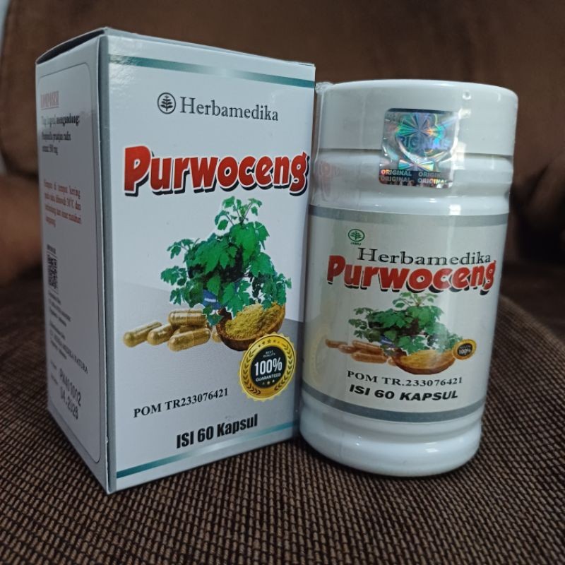 Purwoceng Root 60 Capsules | Herbal Capsule Supplement, Natural Botanical