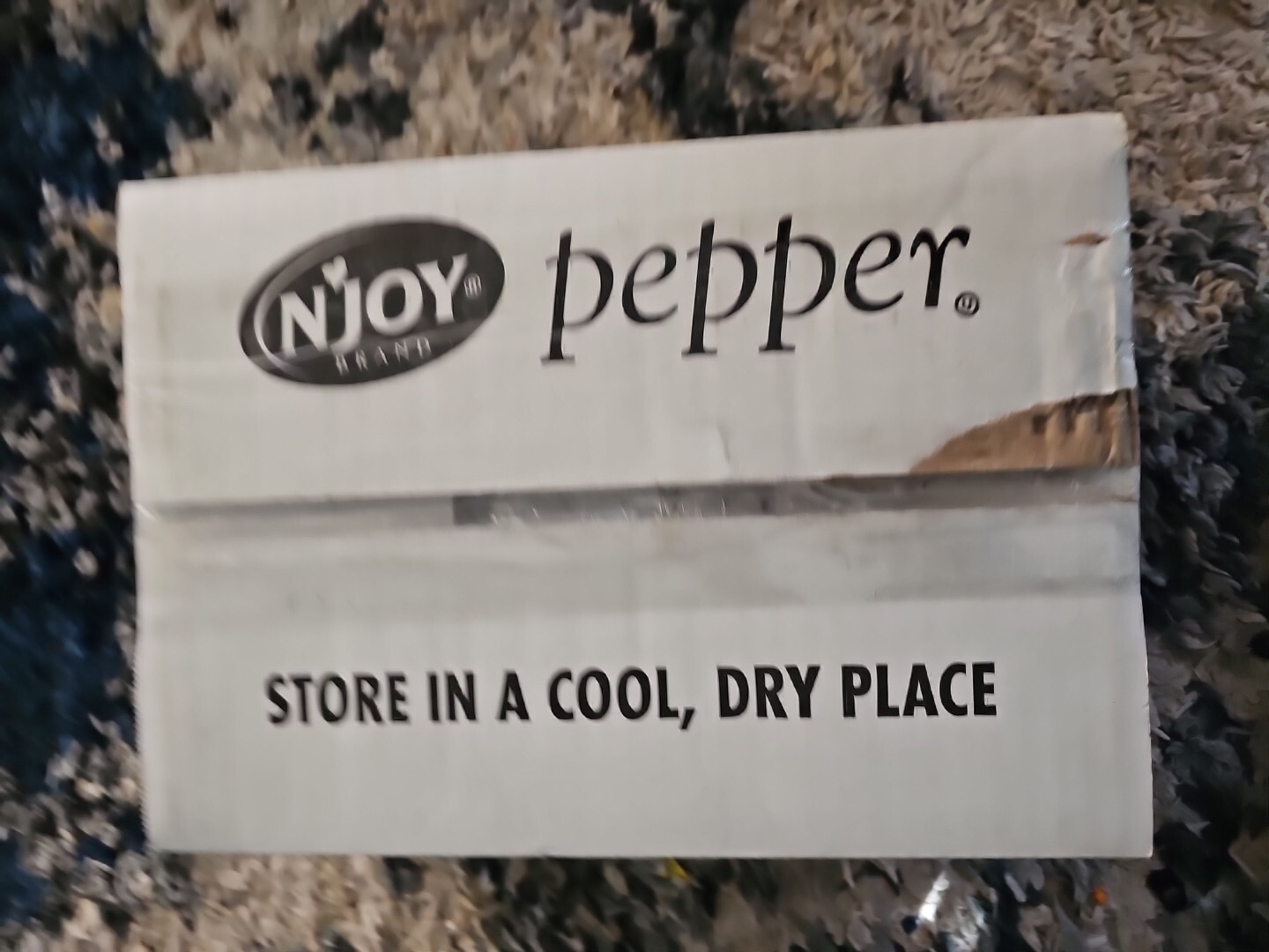 New/Sealed Bag N’JOY Pepper 1000 Count Individual Packets. FREE SHIPPING!!!