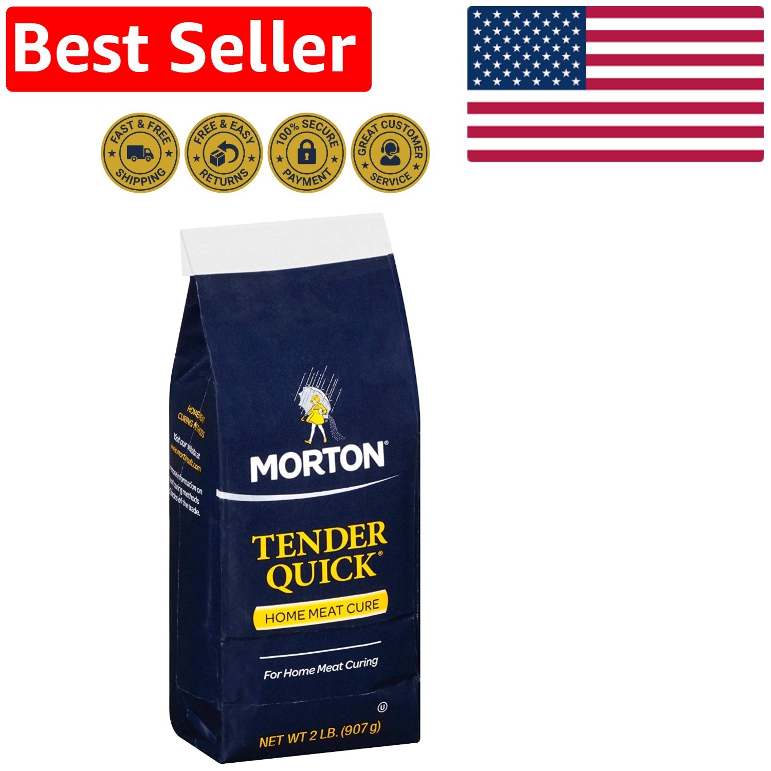 32 oz Tender Quick Curing Salt – Versatile Powder for All Your Meat Needs