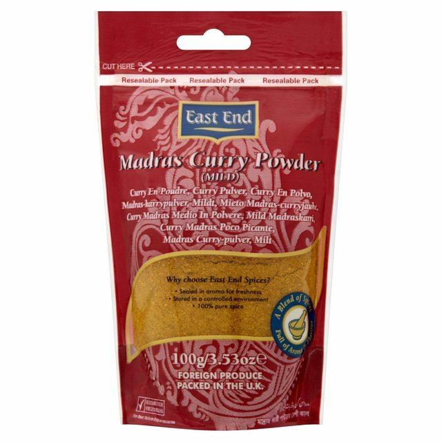 East End Madras Curry Powder Mild – 100g