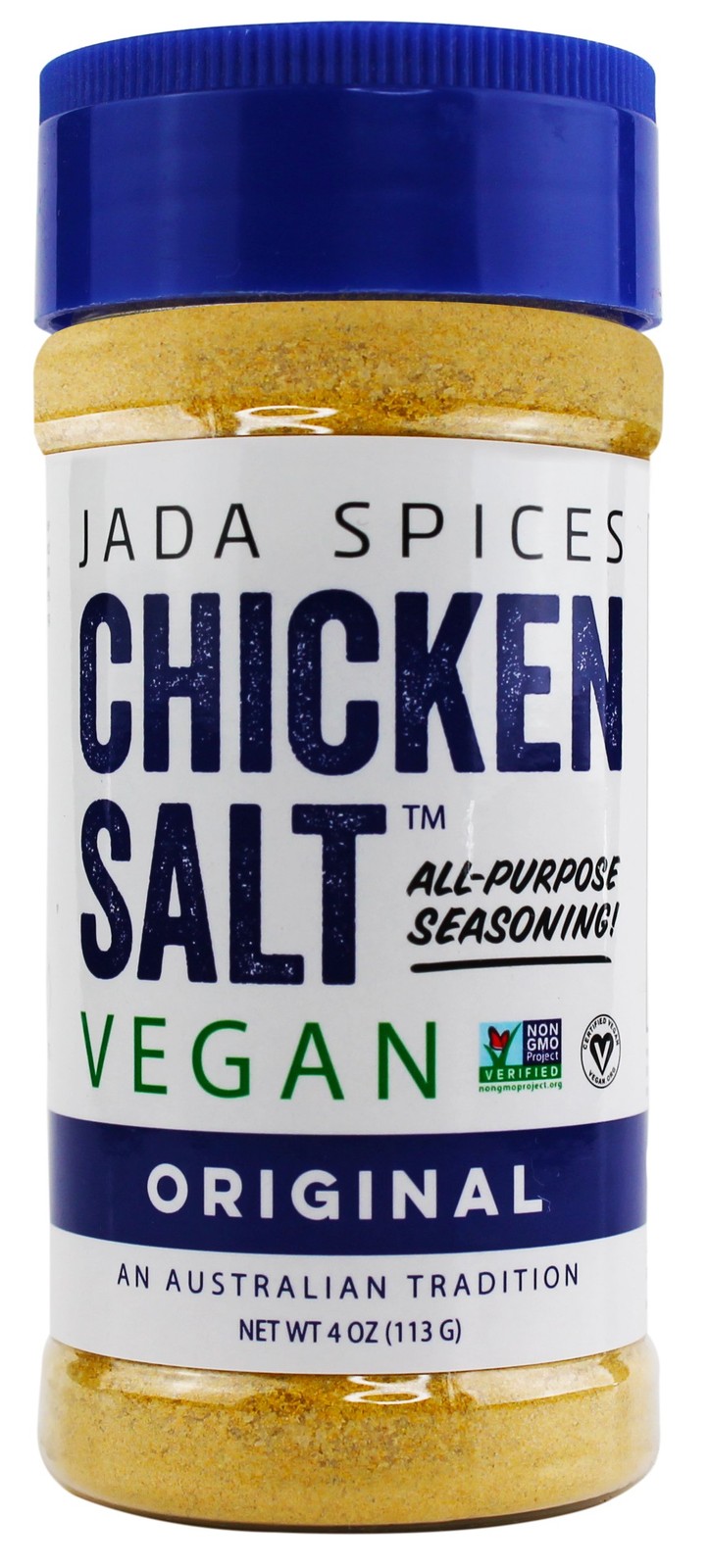 JADA Spices Chicken Salt Spice and 4 Ounce (Pack of 1), White Blue