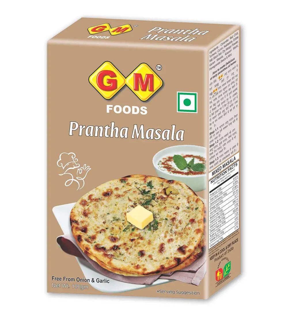 GM Foods Parantha Masala 100 Gram