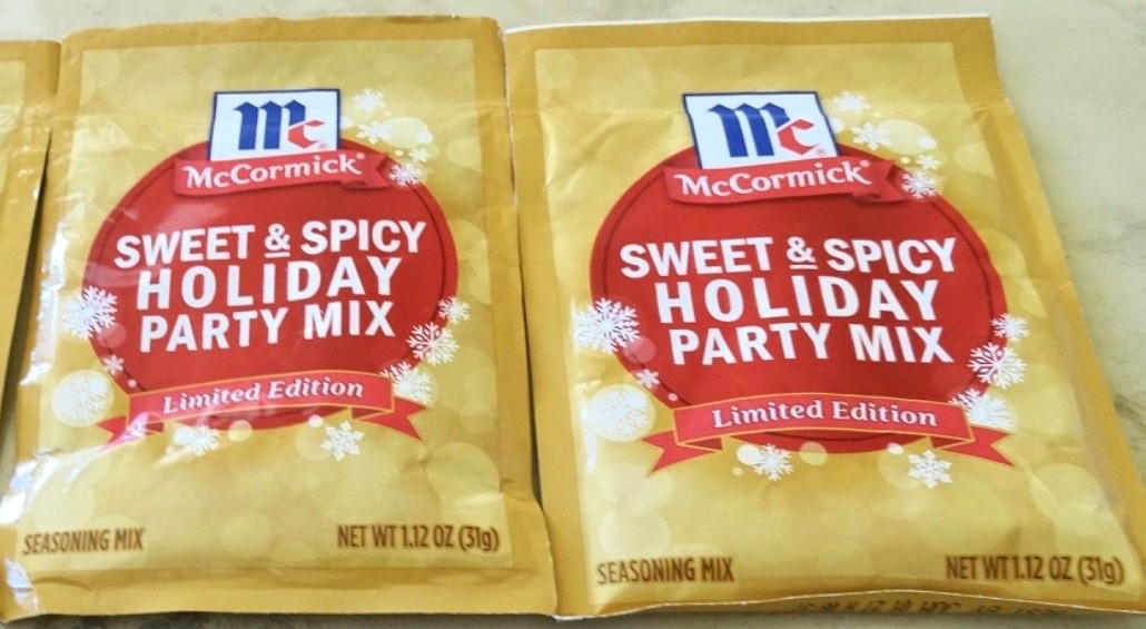 2) McCormick SWEET + SPICY Holiday PARTY Mix