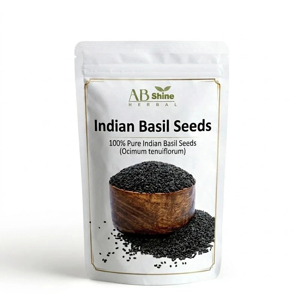 Indian Basil Seeds – Sabja seeds – Sweet Basil -Tukmeria, A Natural Super FOOD!