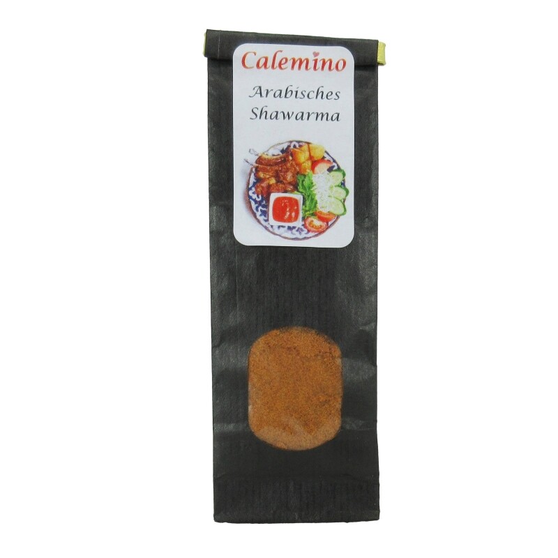 Calemino Shawarma Arabic Spice Preparation 40g to marinate Lamb Chicken Beef