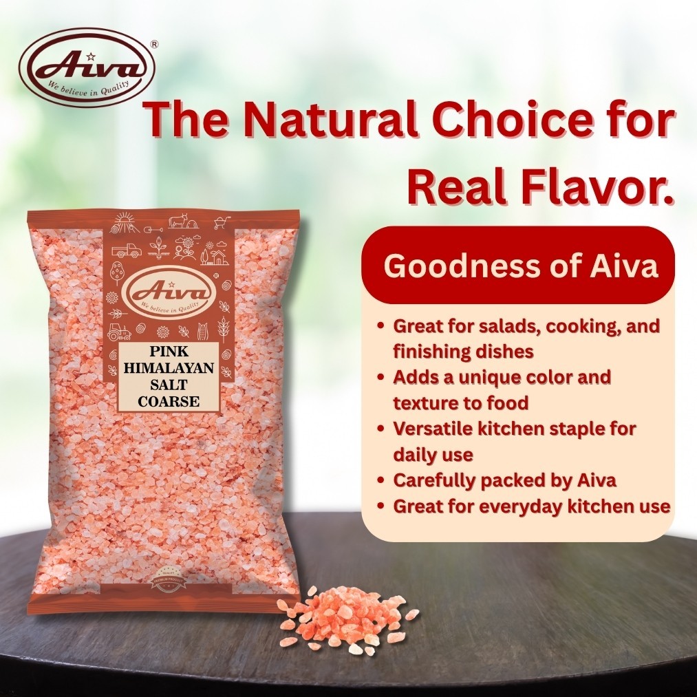 Aiva Himalayan Pink Salt Coarse Grain