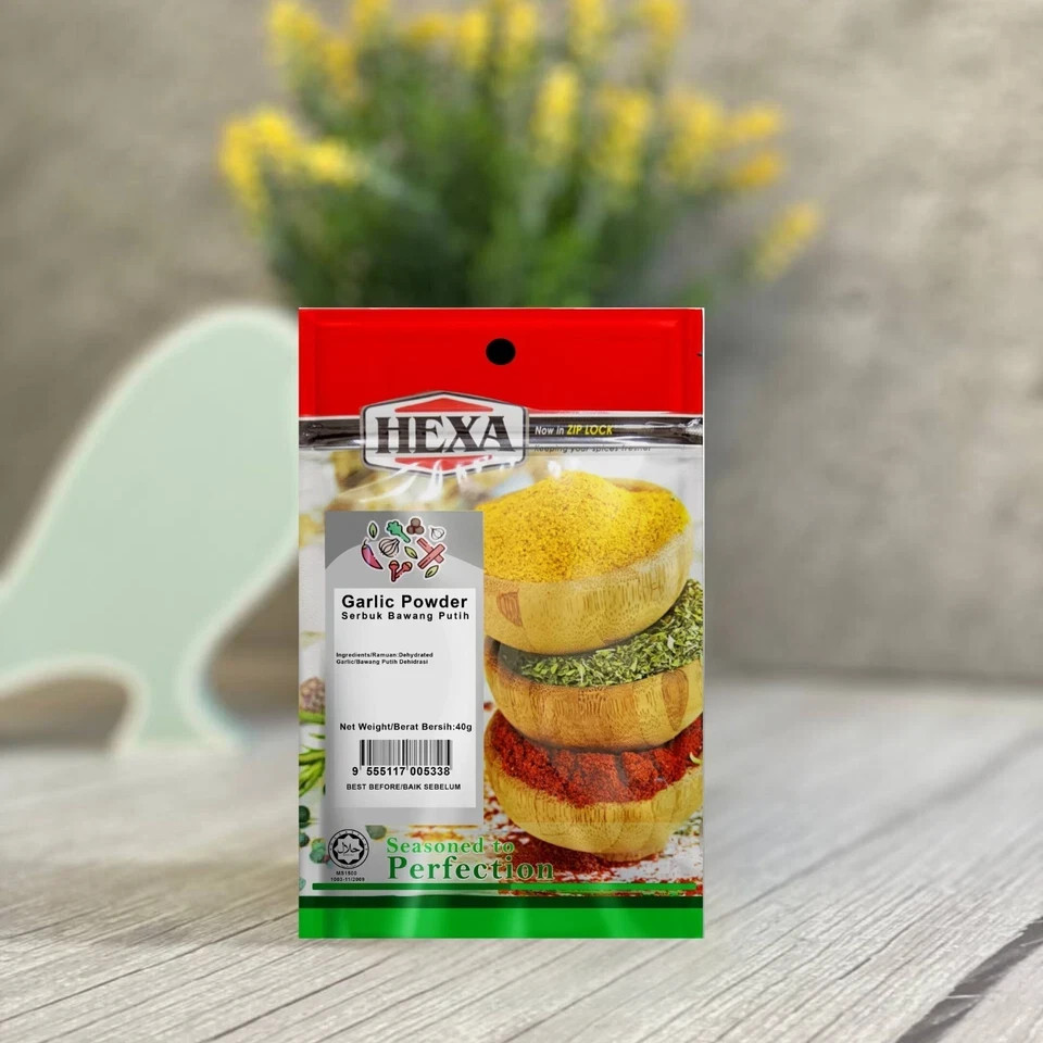 HEXA Garlic Powder 40gm Serbuk Bawang Putih