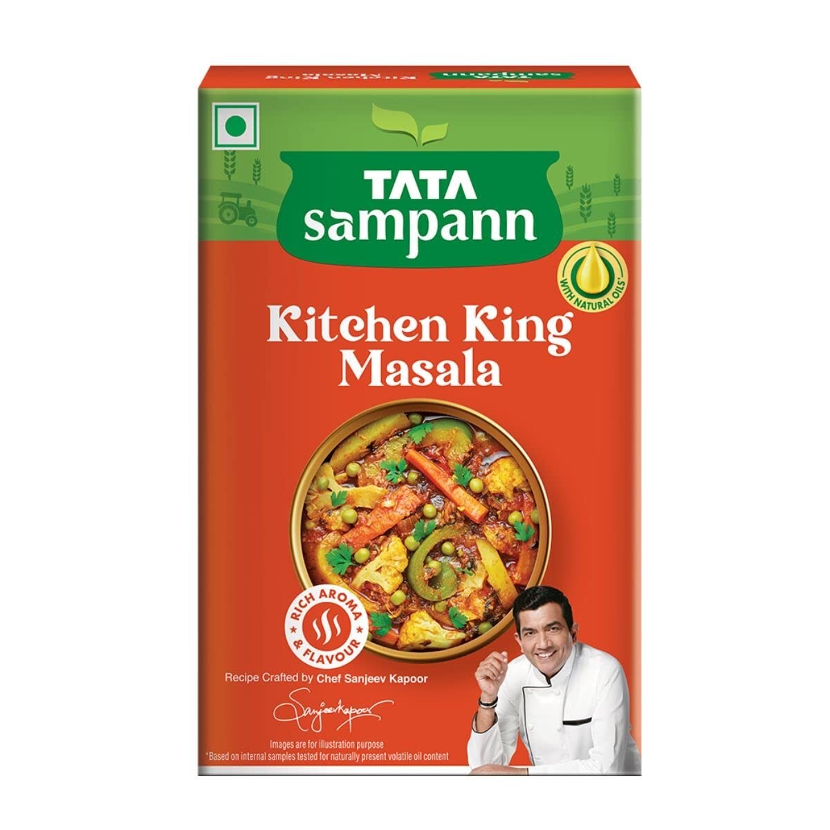 Tata Sampann Kitchen King Masala with Natural Oils 100g, Free Ship