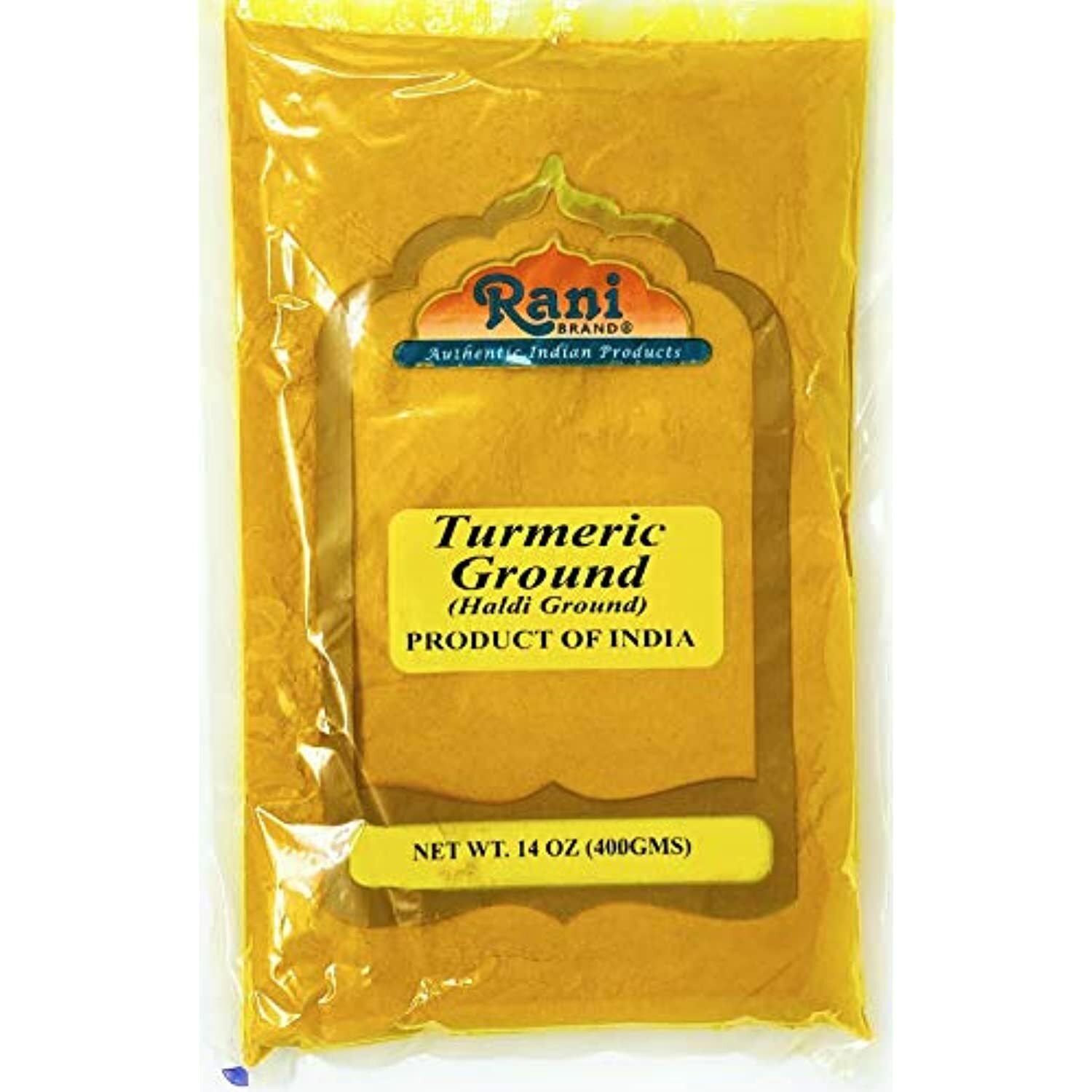 Rani Turmeric (Haldi) Root Powder Spice, (High Curcumin Content) 14oz (400gm)