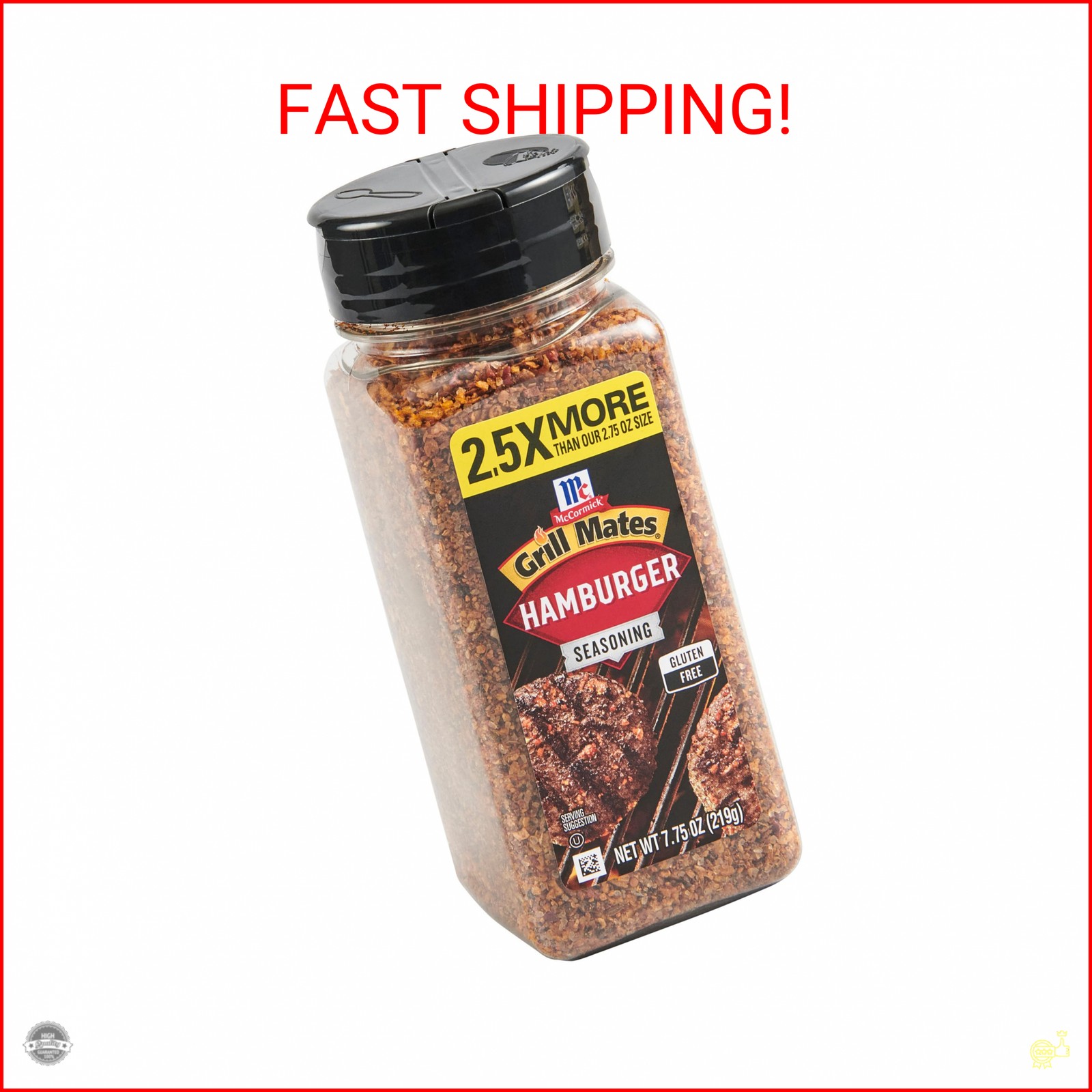 McCormick Grill Mates Hamburger Seasoning, 7.75 Oz