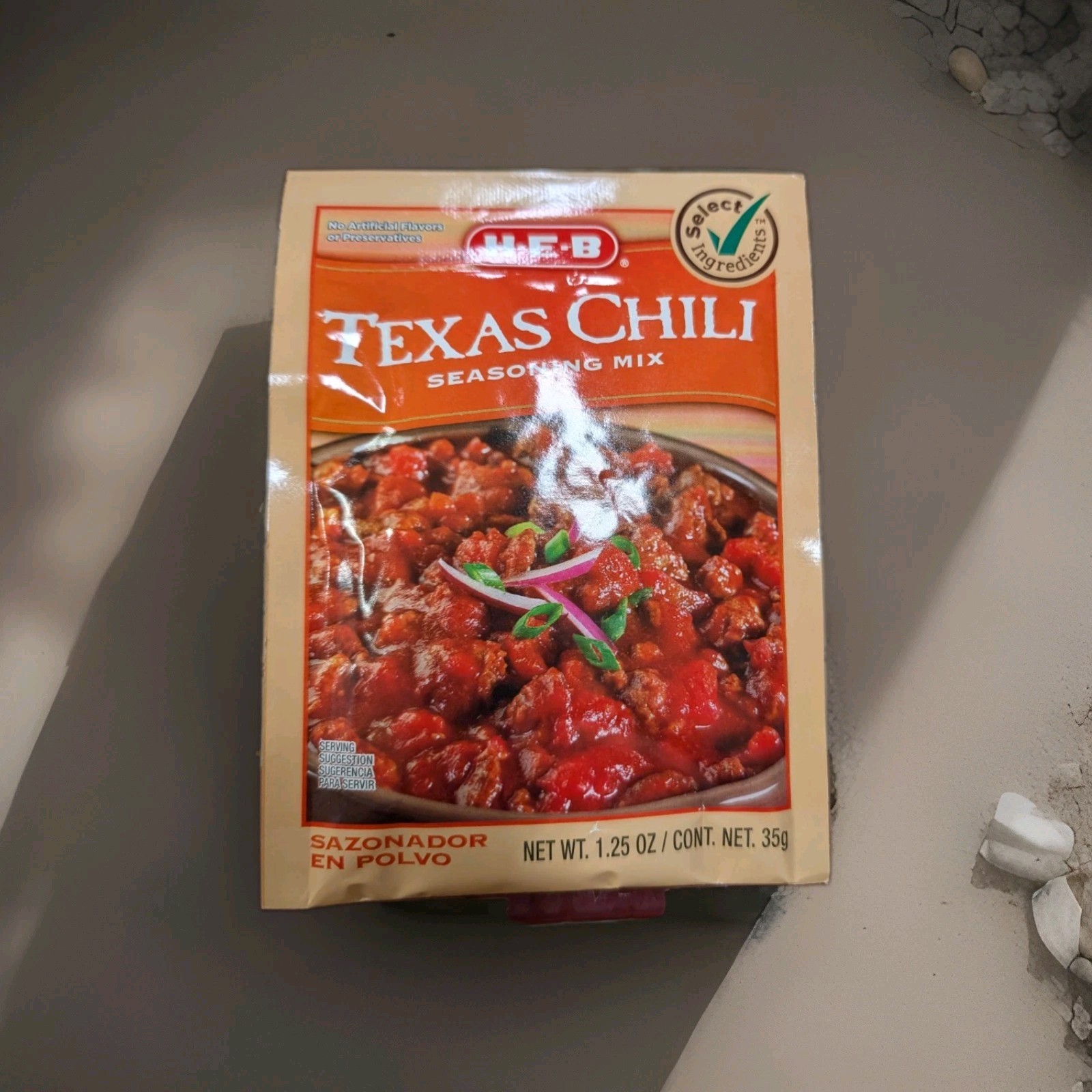 Texas Chili Seasoning Mix: 35g Powder (4 packages).