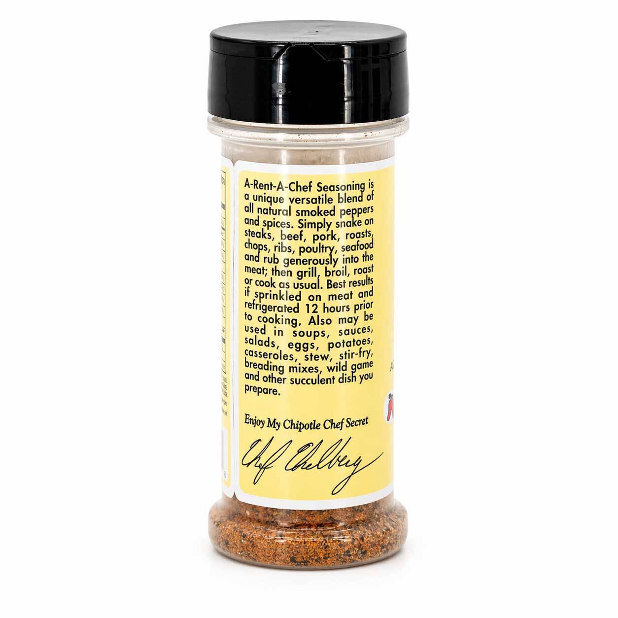 Chipotle All Purpose Seasoning | Pack of 2 | 4.96 oz | Gluten Free | A-Rent-A-Ch
