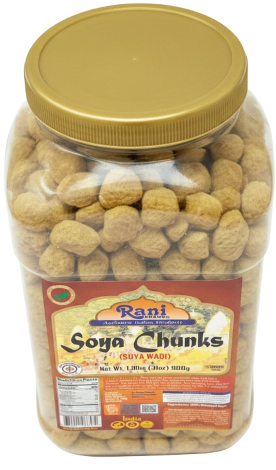 Rani Soya Chunks Nuggets (High Protien) Vadi, 31oz (1.9lbs) 900g