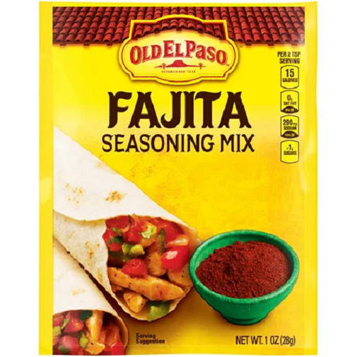 Old El Paso Fajita Seasoning Mix 3 Pack