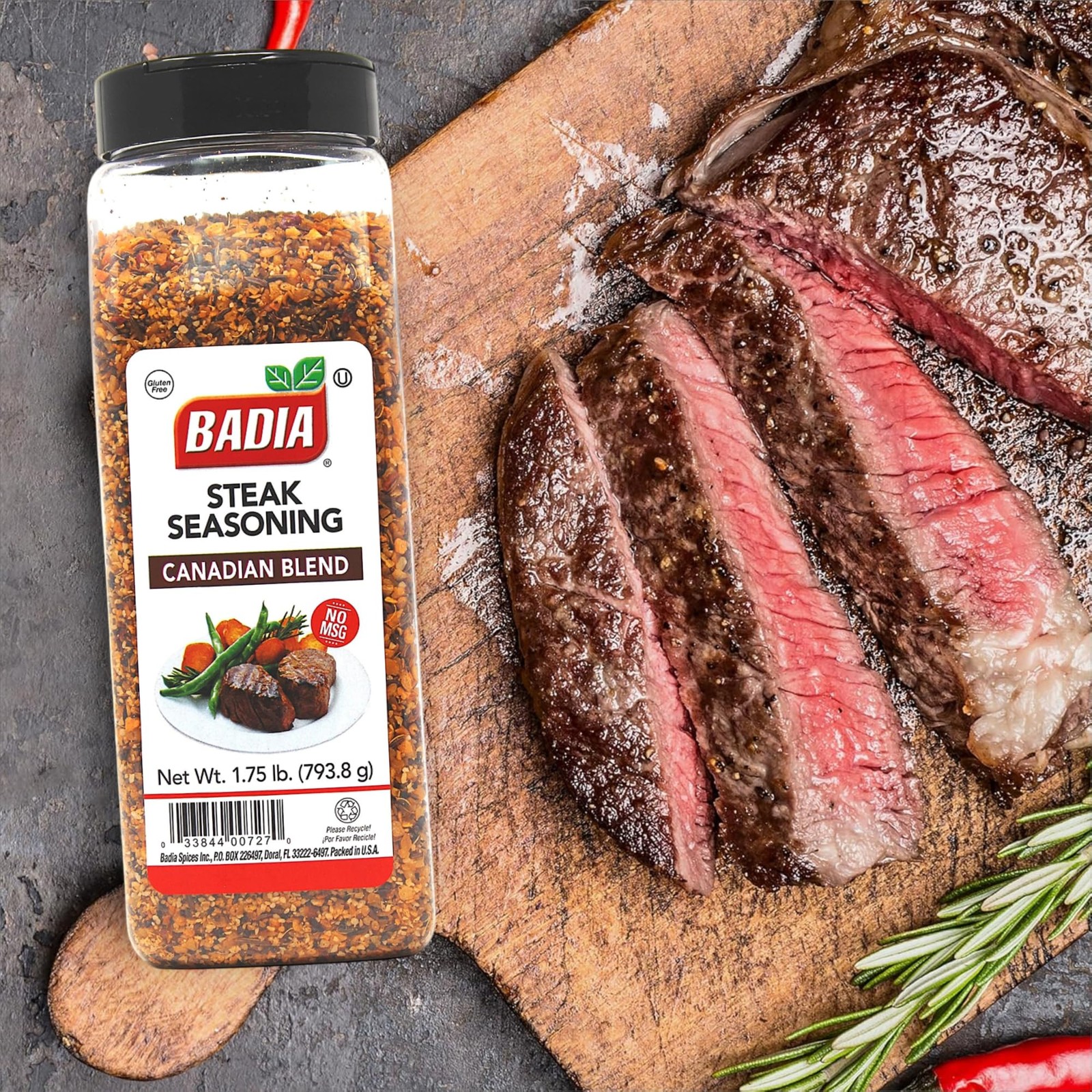 Steak Seasoning Canadian Blend, 28 oz – Savory Salt, Garlic & Spice Mix with …