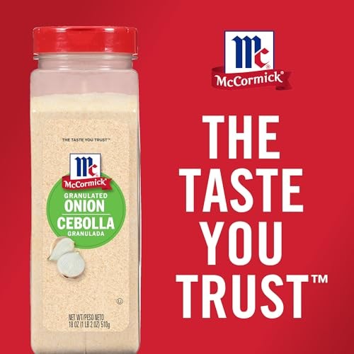 McCormick Granulated Onion, 18 oz 1.12 Pound (Pack of 1)