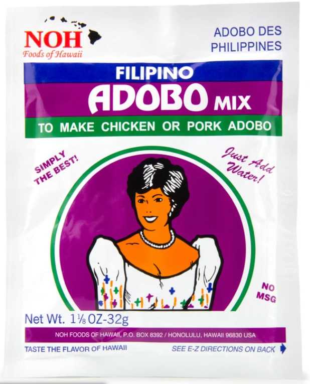 NOH Filipino Adobo Seasoning Mix 1.0-Ounce Packet – 32 Gram