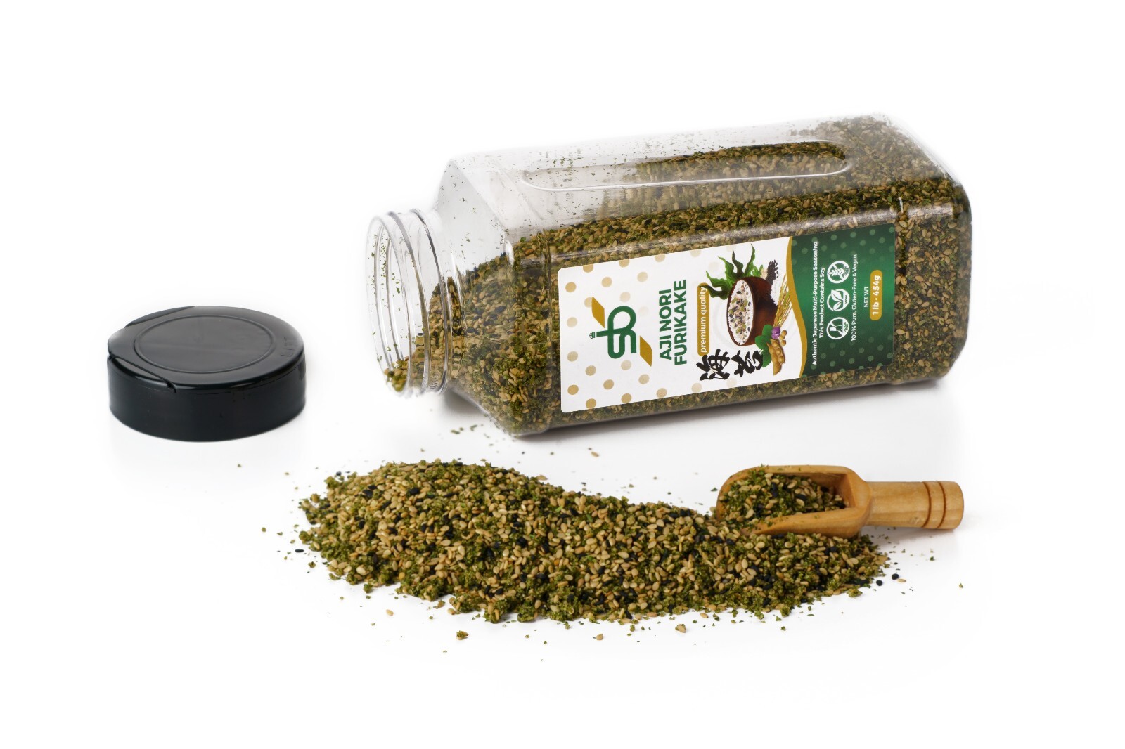 S-B SPICES Aji Nori Furikake Seasoning (16oz) | Authentic Mix