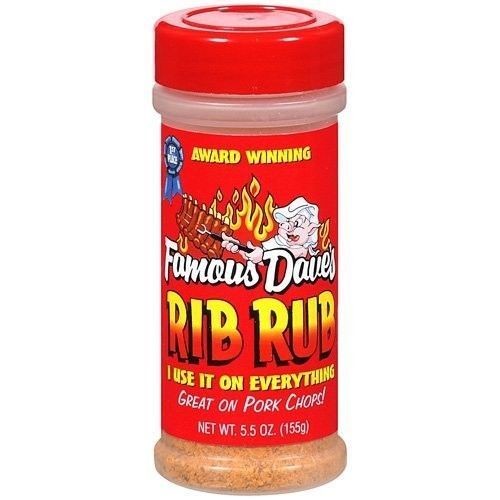 Famous Dave’s Rib Rub Seasoning 2 Bottle Pack