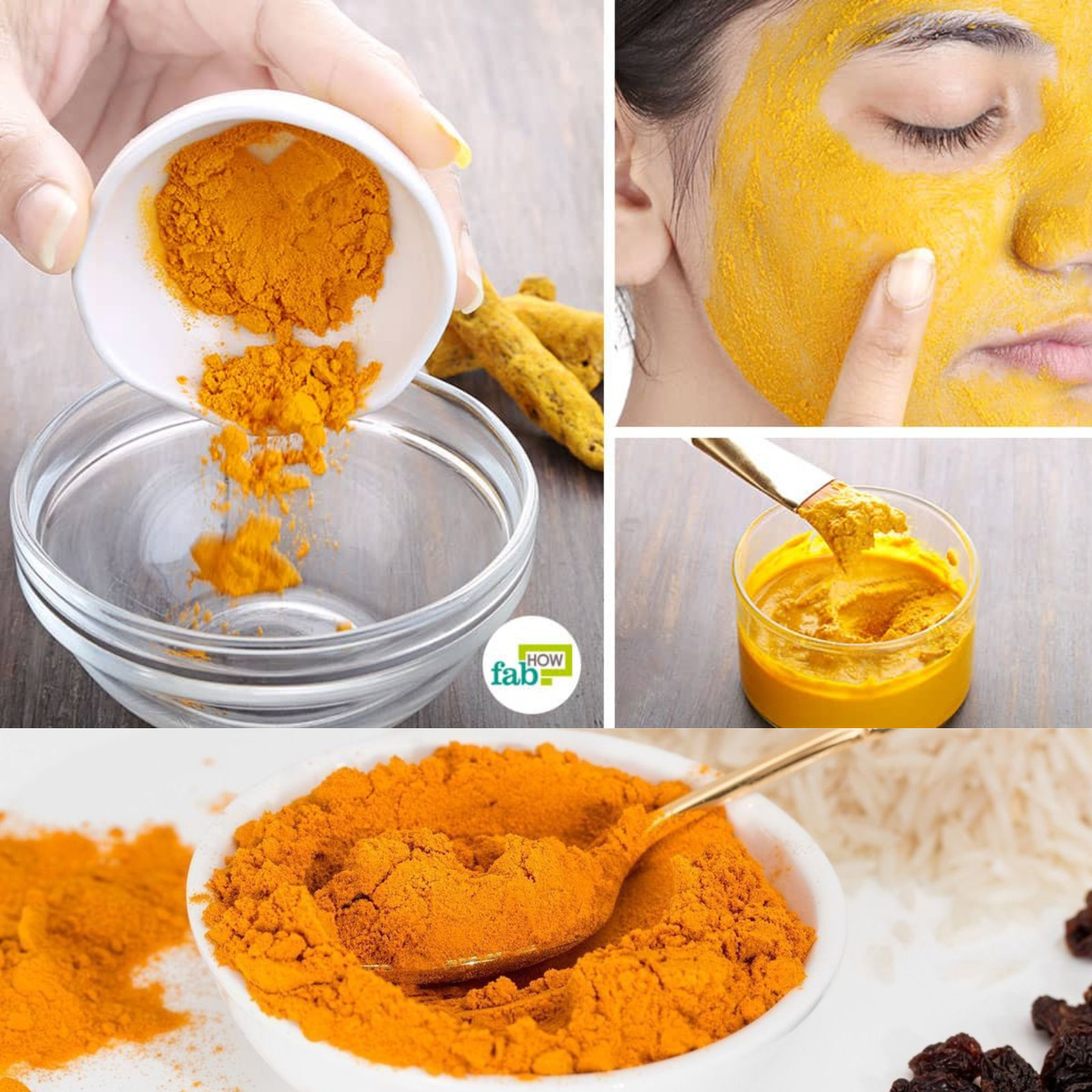 Pure yellow Natural organic beauty home made species Ceylon Turmeric Powder