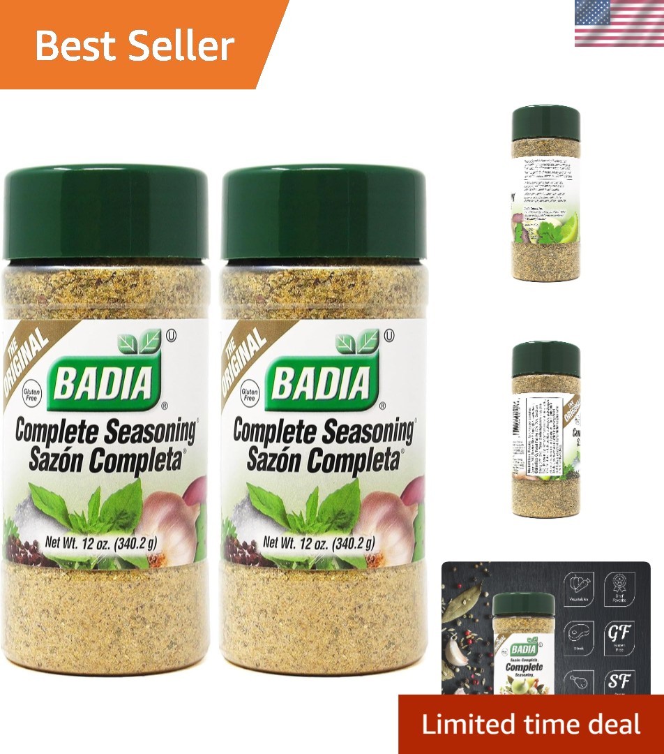 Complete Seasoning, 12 oz – All-Purpose Spice Blend for Cooking, Grilling & M…