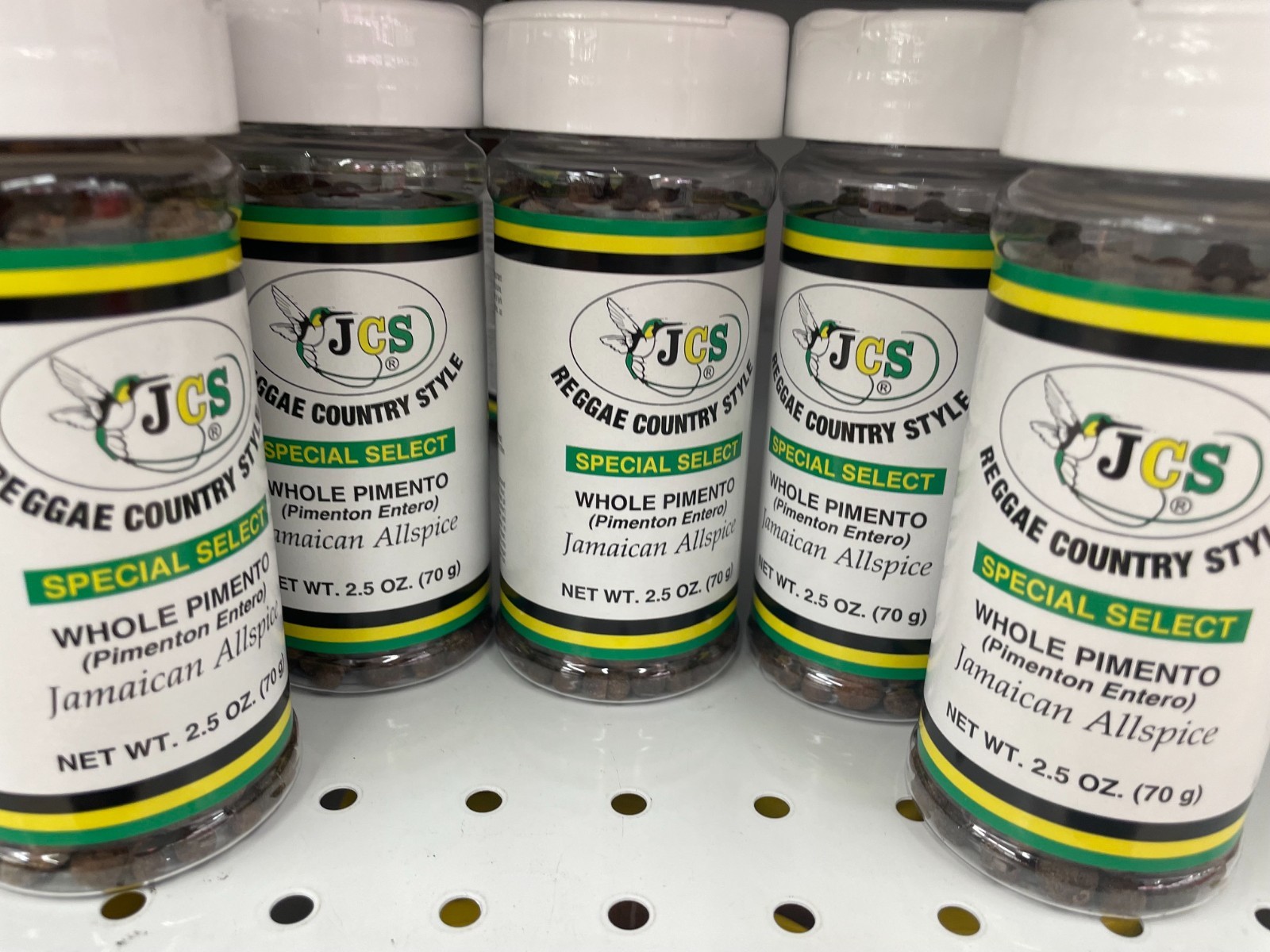 5 Pack JCS Special Select Whole Pimiento Jamaican Allspice 2.5 oz Each