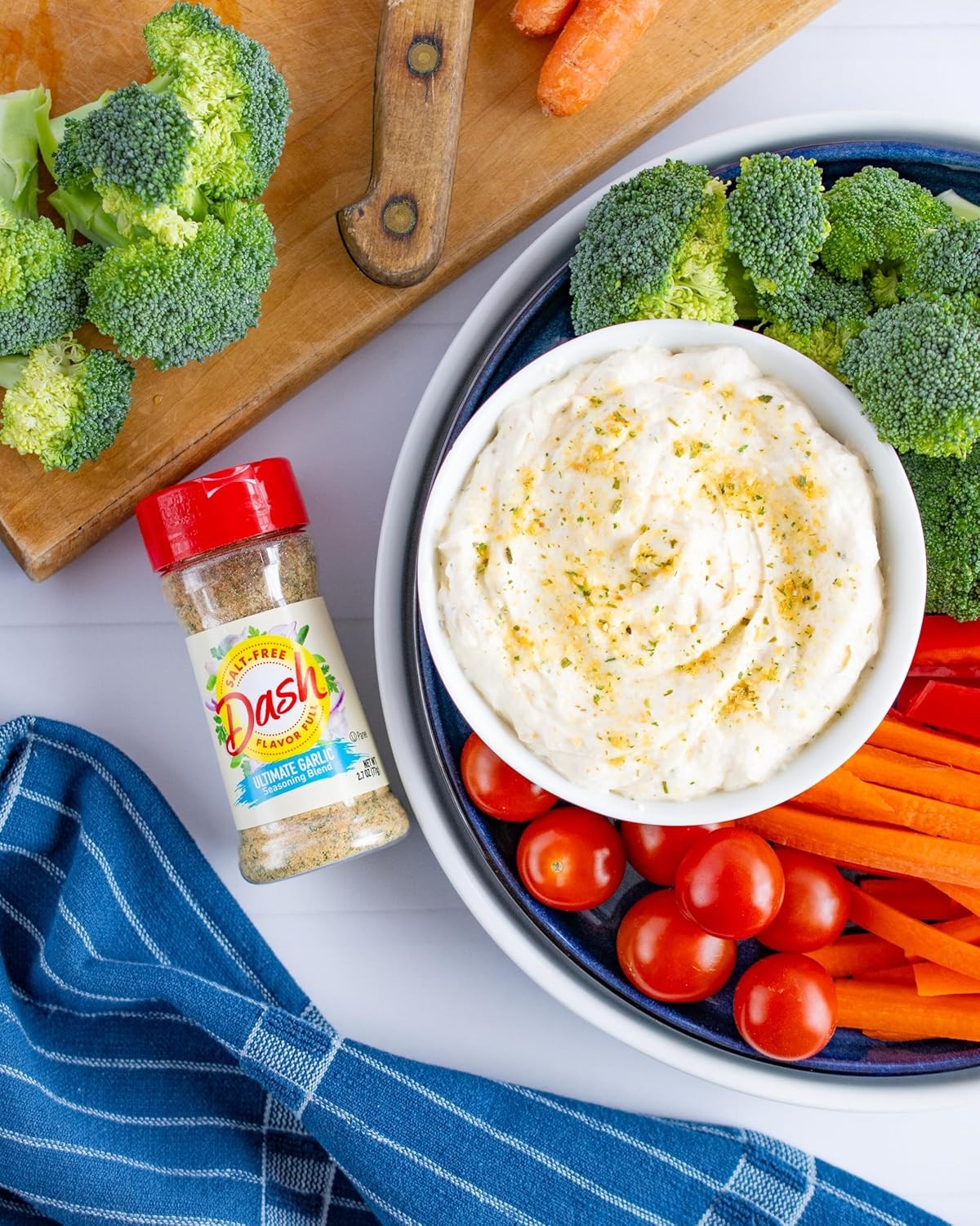 Ultimate Salt-Free Garlic Seasoning Blend 2.7 Ounce Low Sodium Garlic Herb