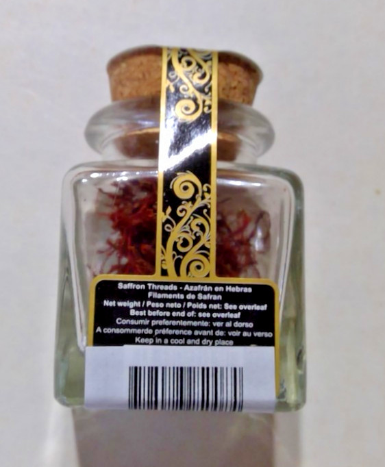 Safrante Spanish Saffron Threads 1g Bottle – Expired 10/2017