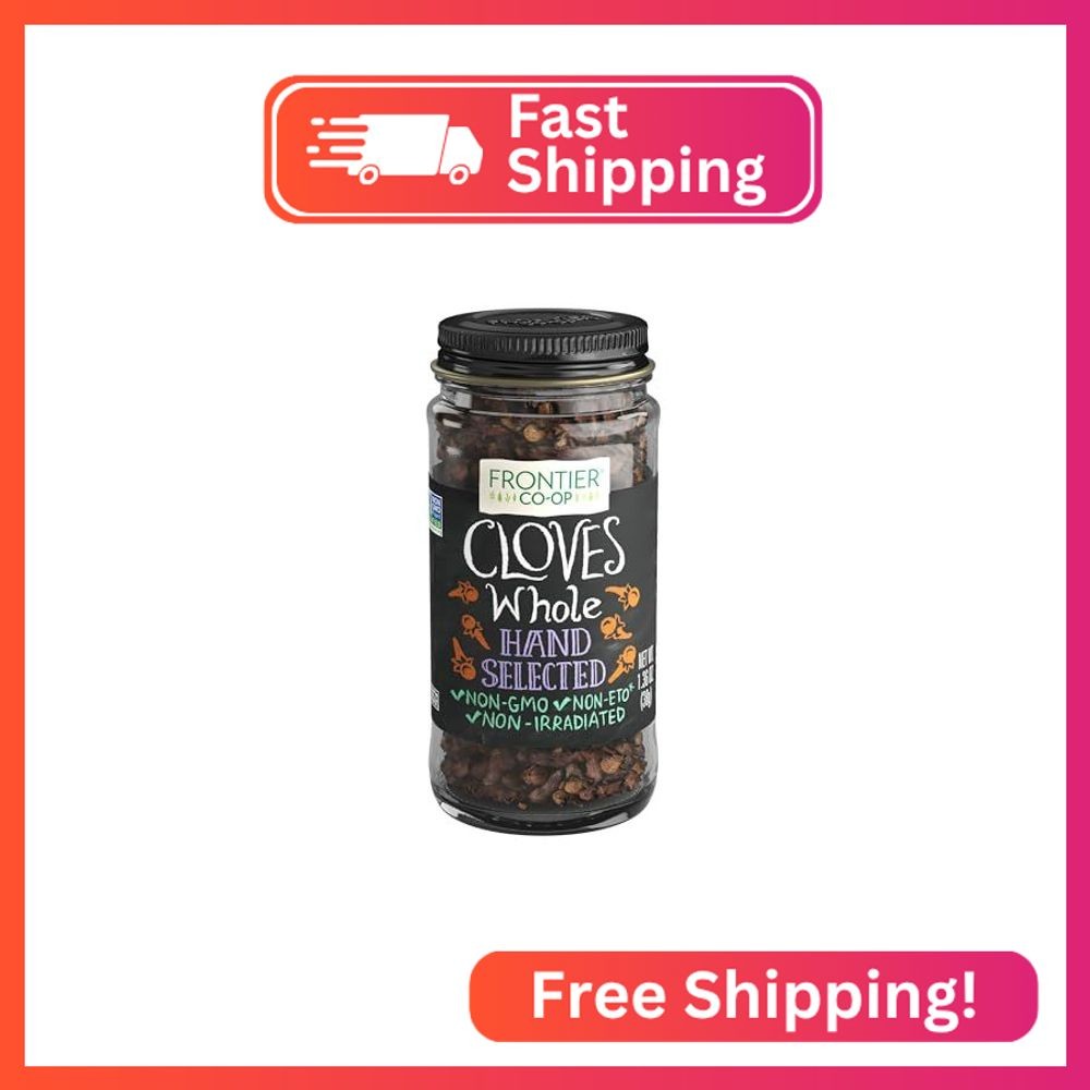 Frontier Co-op Cloves, Whole, Hand Select, 1.36 Oz.