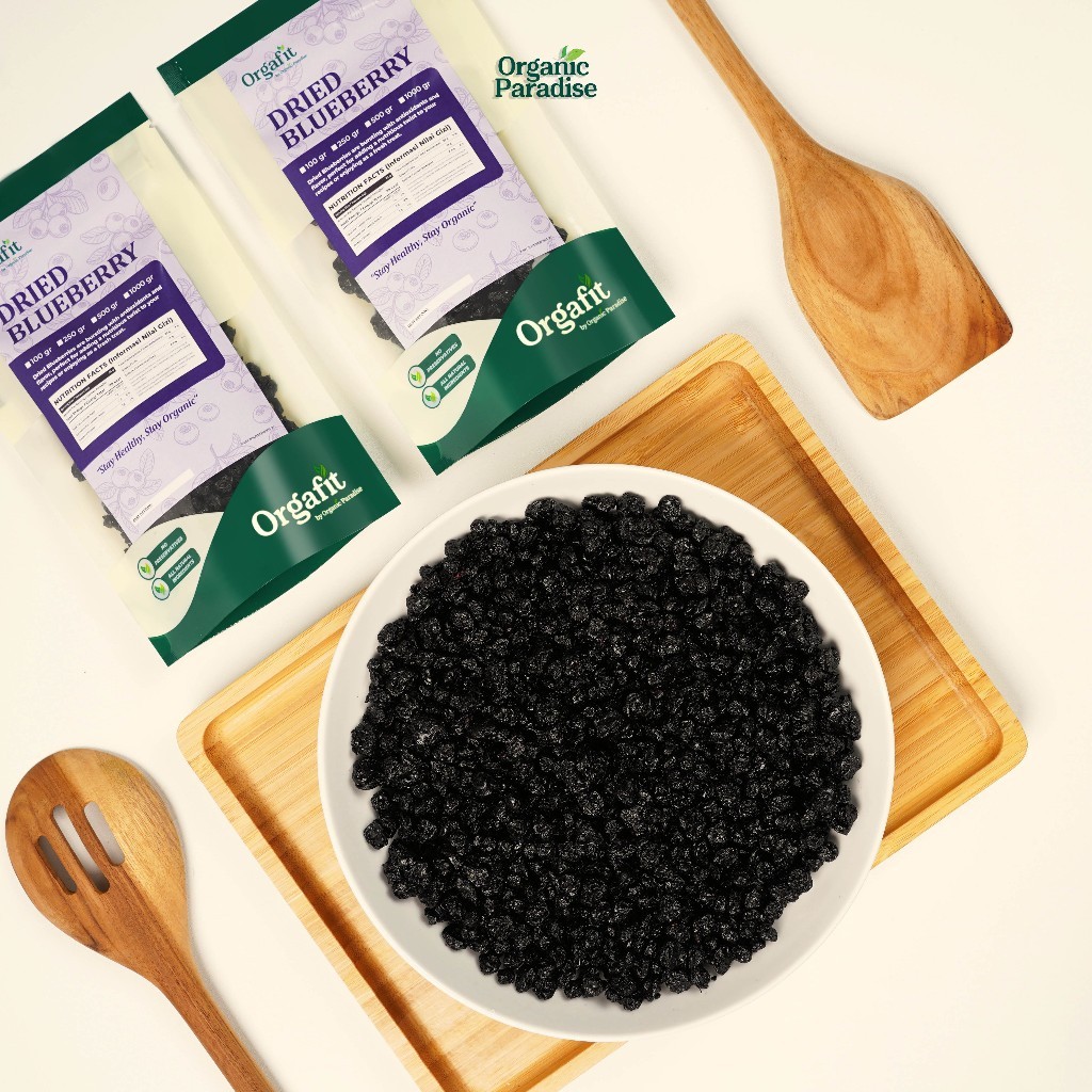 Dried Blueberries 1kg Fruit Snack For Baking And Breakfast Toppings