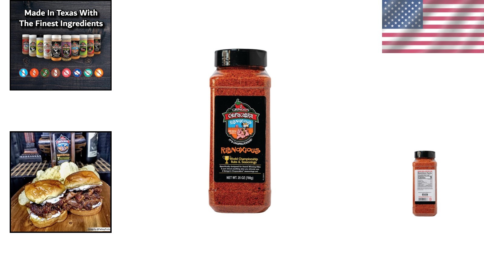 25 oz Ribnoxious Rub for Recipe Customization