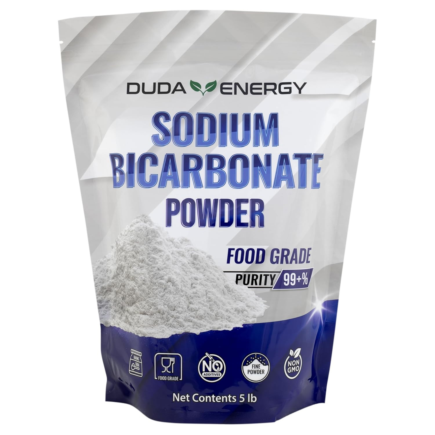 5 Lb USP Pure Sodium Bicarbonate Powder Organic Food Grade Listed Pure Baking So