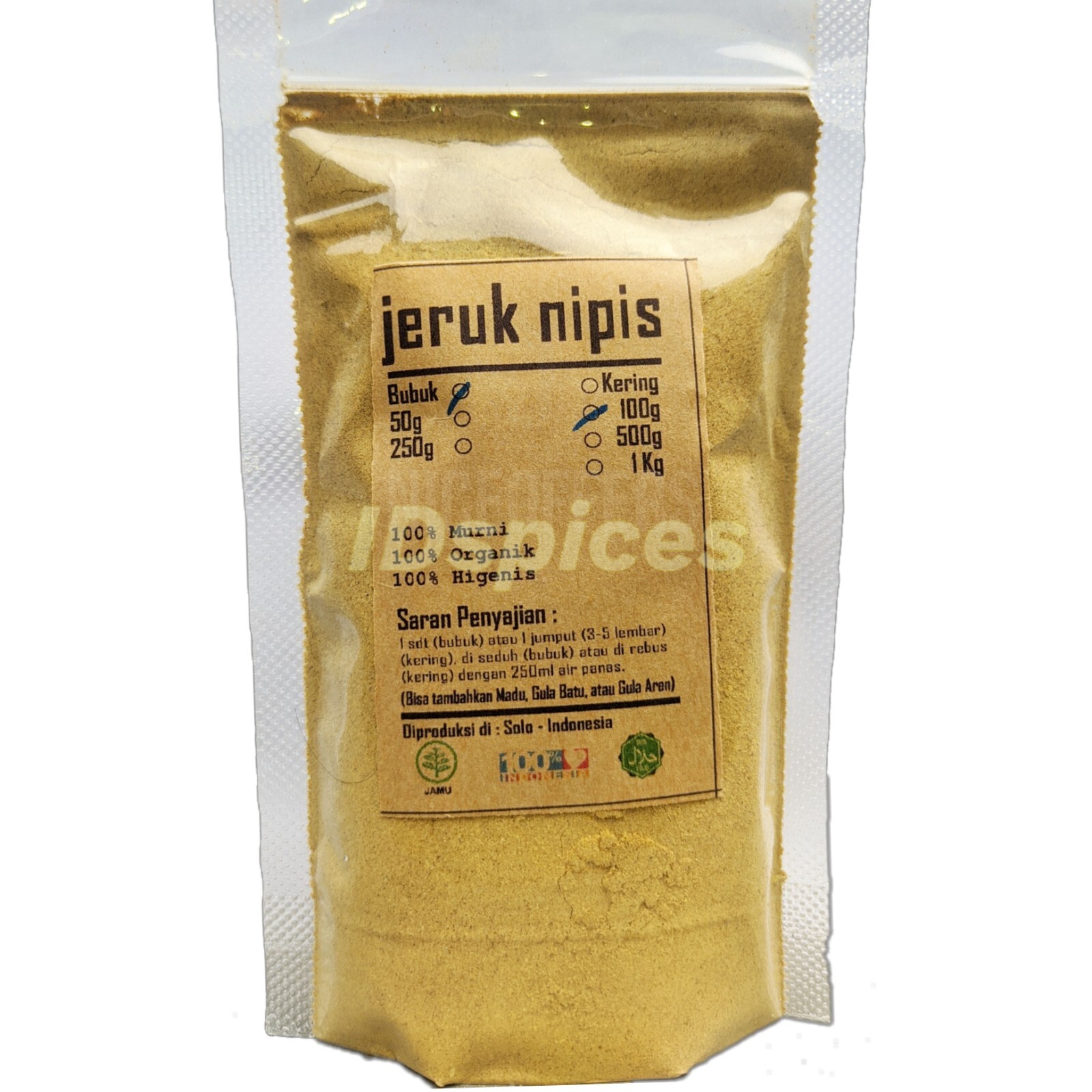 Lime Fruit Citrus Fine Powder Organic Herb Spices Fresh Pure Hygienic Premium