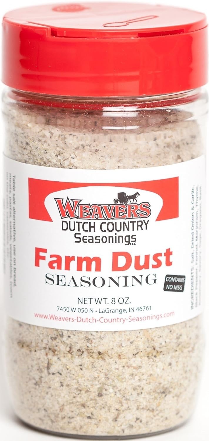 Flavorful 8 Oz. Farm Dust Seasoning for All Ages – No MSG & Gourmet Dust