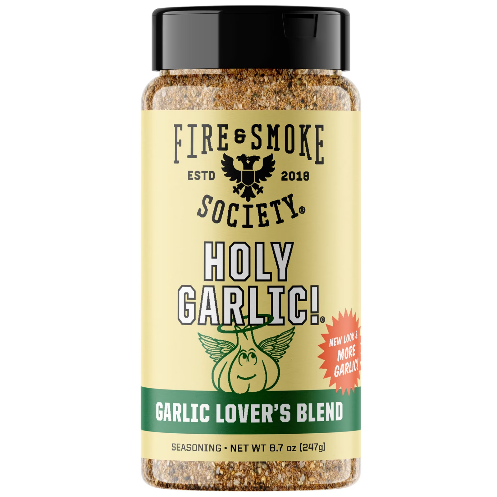 Fire & Smoke Society Holy Garlic All Purpose Seasoning, 8.7 oz